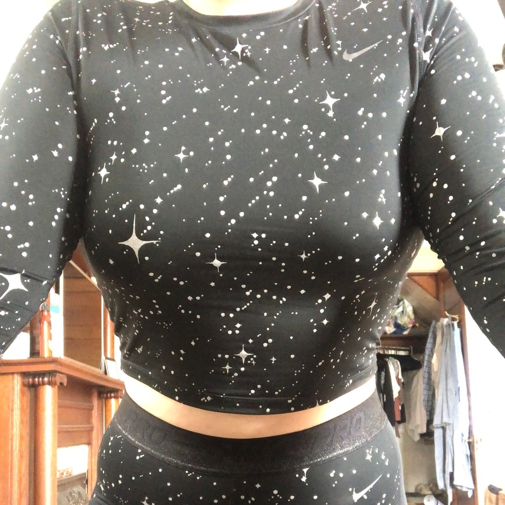 Nike Pro Warm Starry Night Top